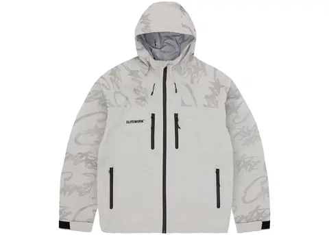 Corteiz Elitework Shell Jacket (Grey)