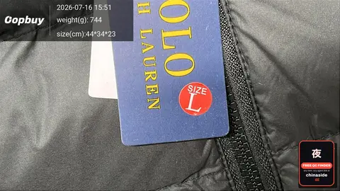 Embroidered Logo Winter Coat