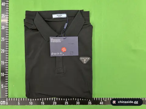 Metallic Logo Short Sleeve Polo Shirt