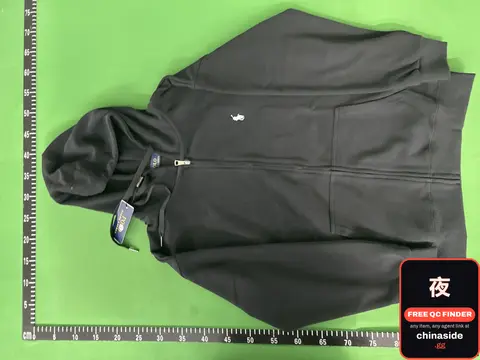 2053 Embroidered Zip-Up Hoodie