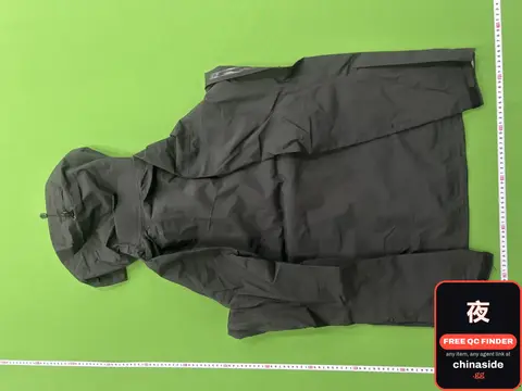 Black Hooded Jacket